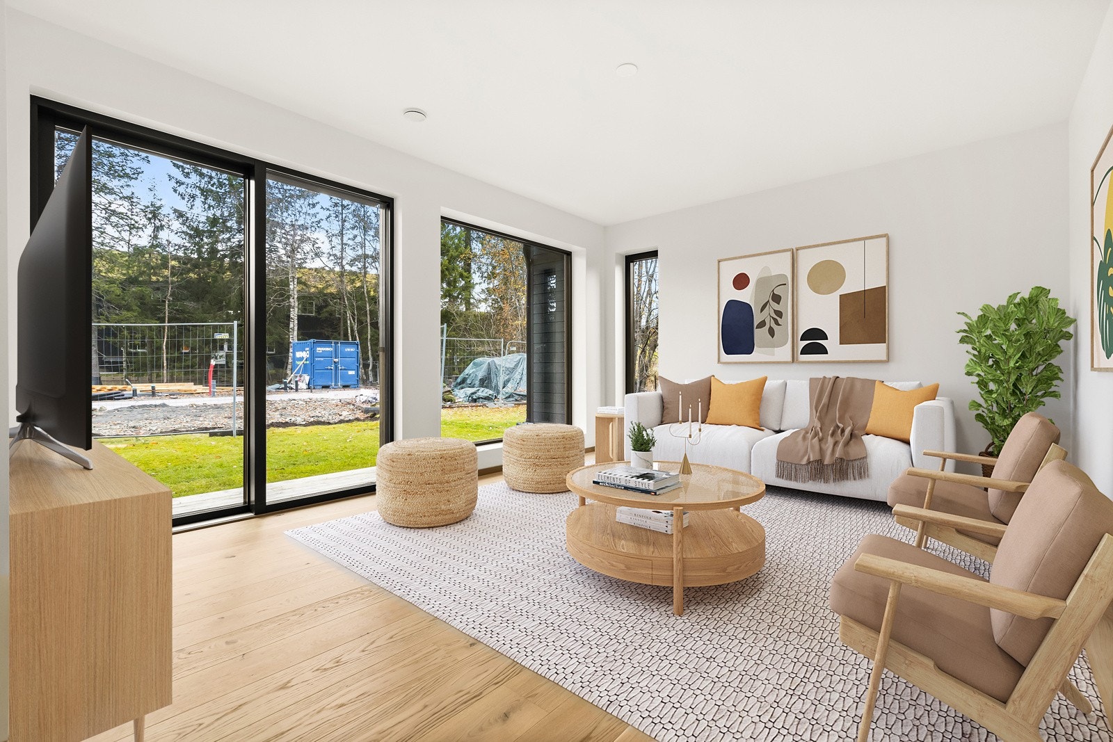 Stue 2 - digitalt stylet Galleribilde