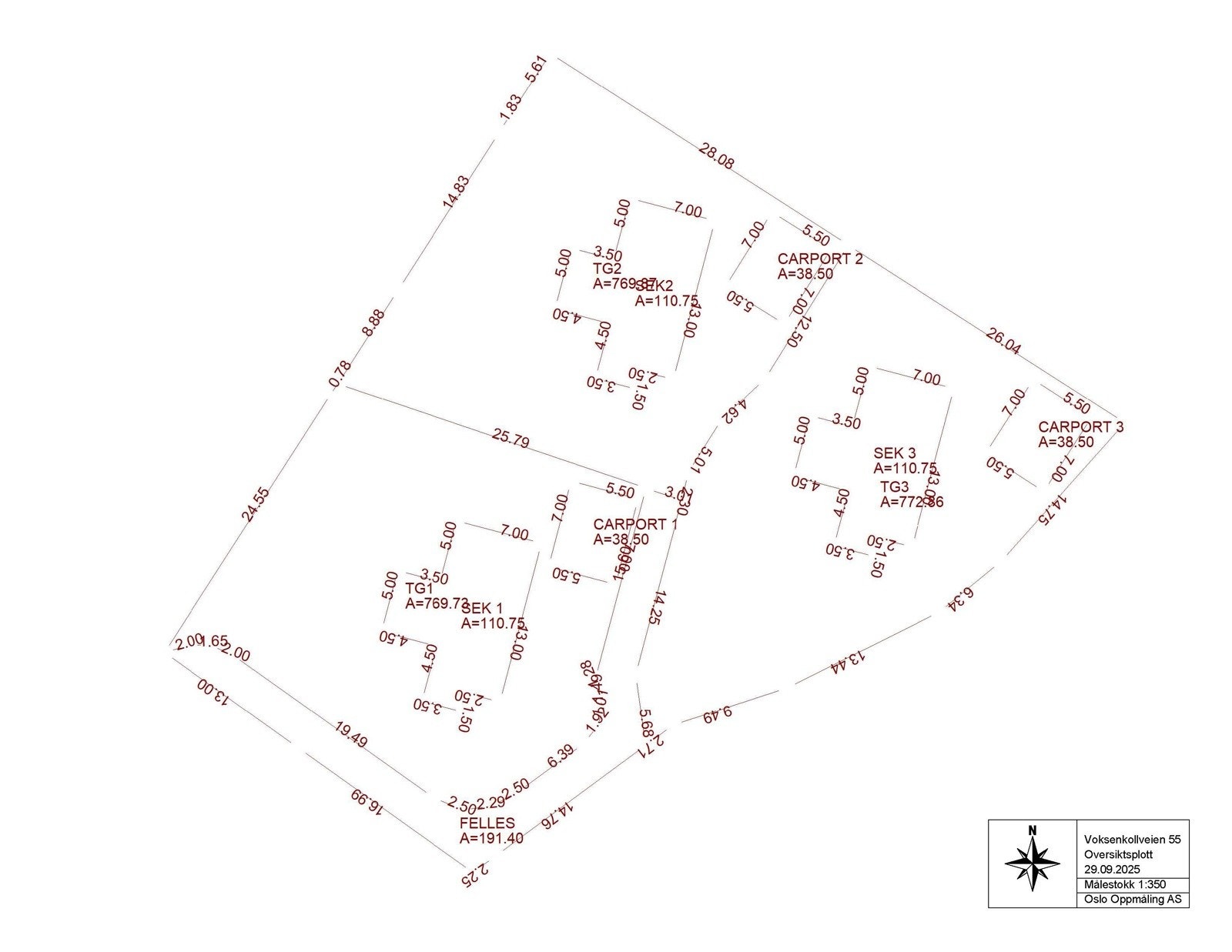 Tomtekart Galleribilde