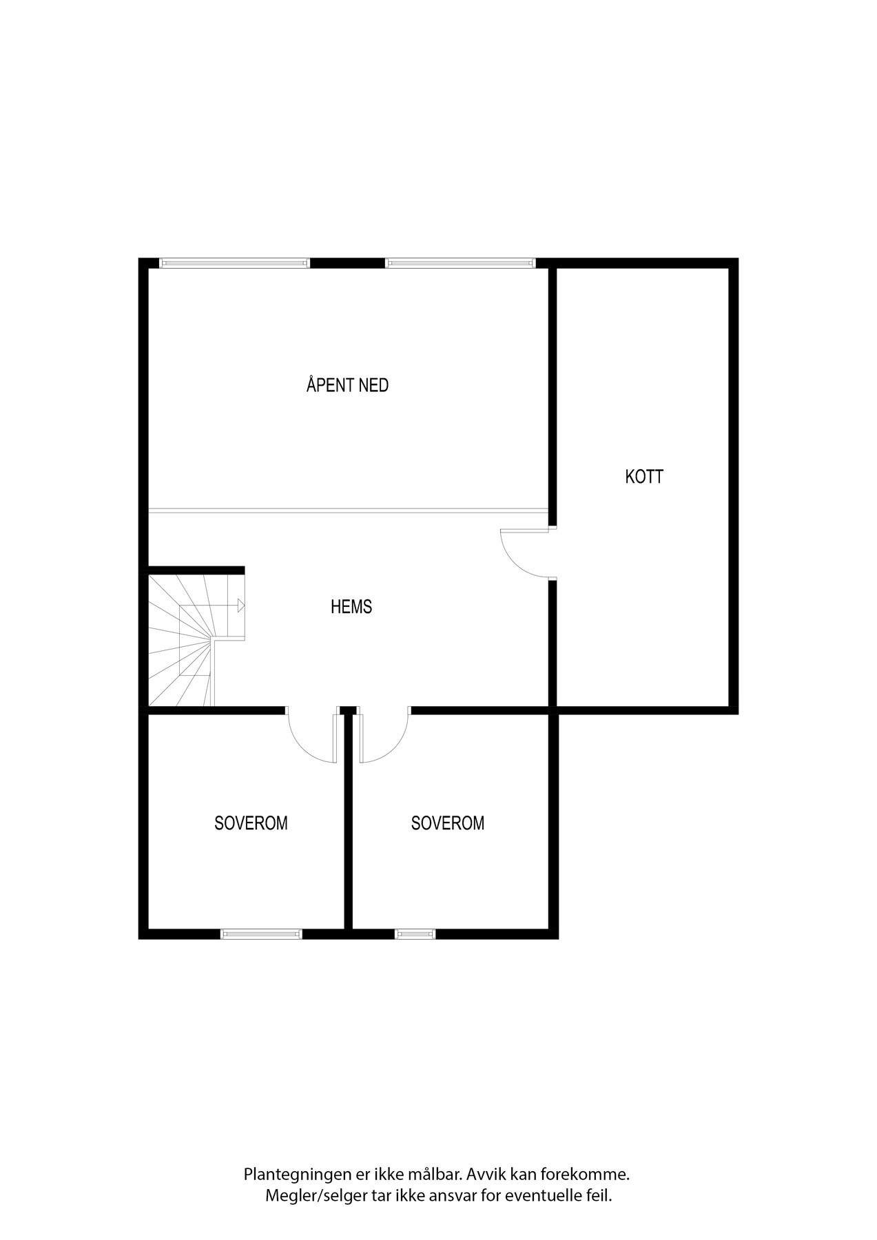 Plantegning - 2. etasje. Galleribilde