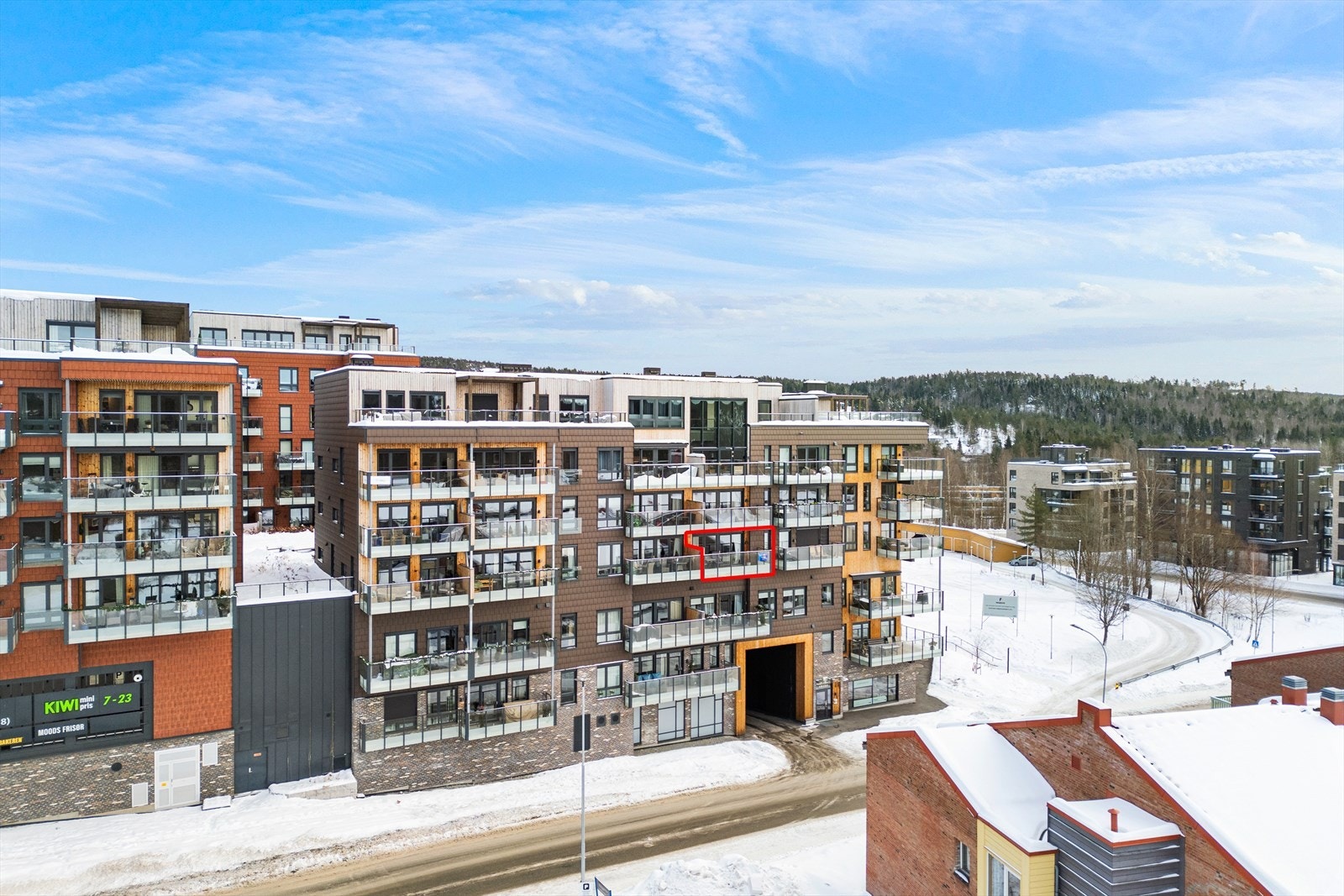 Leiligheten ligger med fin internbeliggenhet - i 3 boligetasje Galleribilde