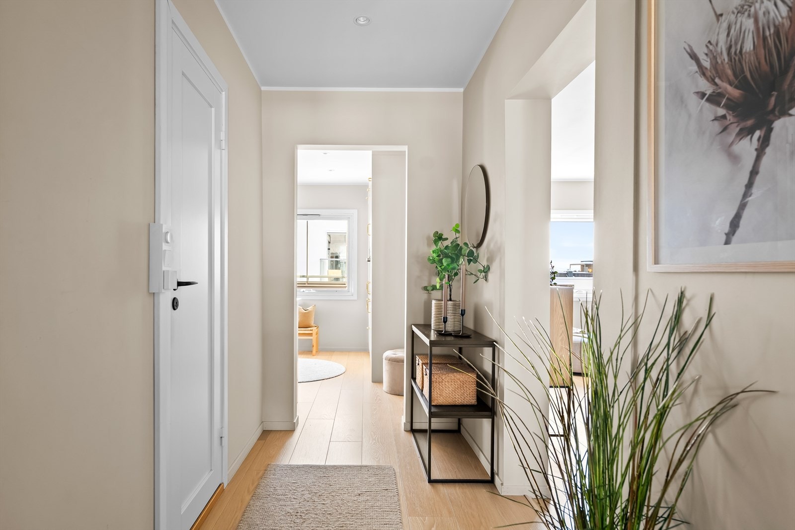 Varmefolie installert i gang (2021/2022). Galleribilde