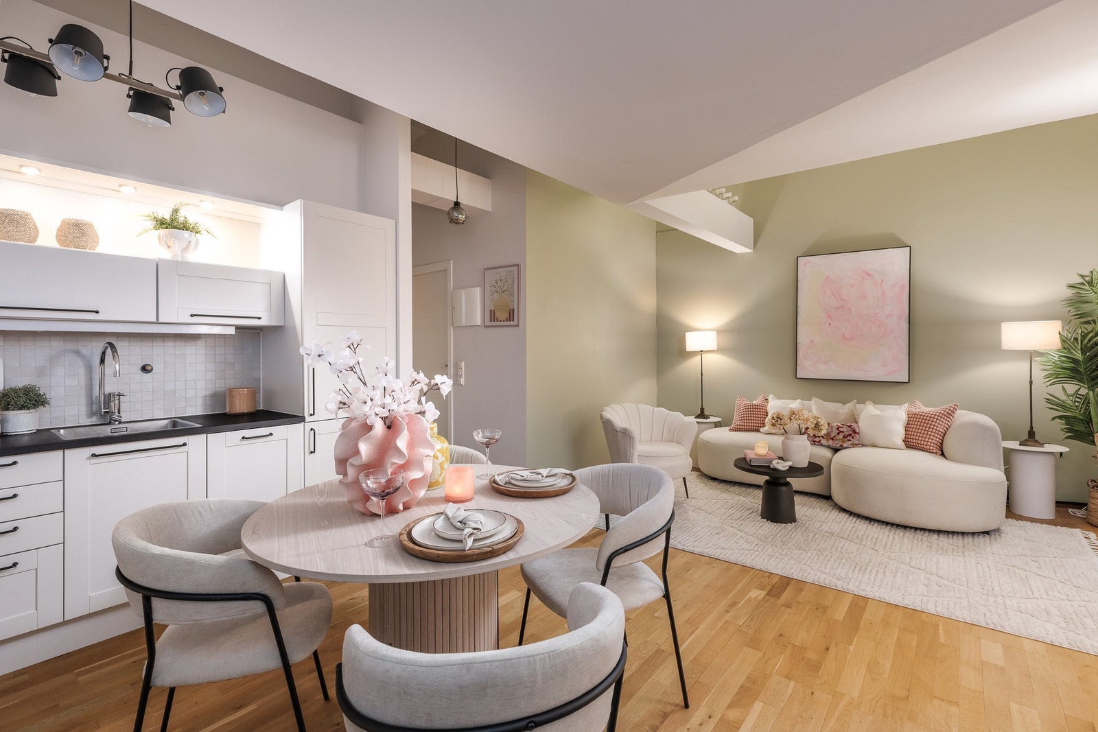 Velkommen til Trondheimsveien 35C - en hyggelig og innbydende andelsleilighet med hybeldel. Foto: Scott Kvitberg v/Fotostallen Galleribilde