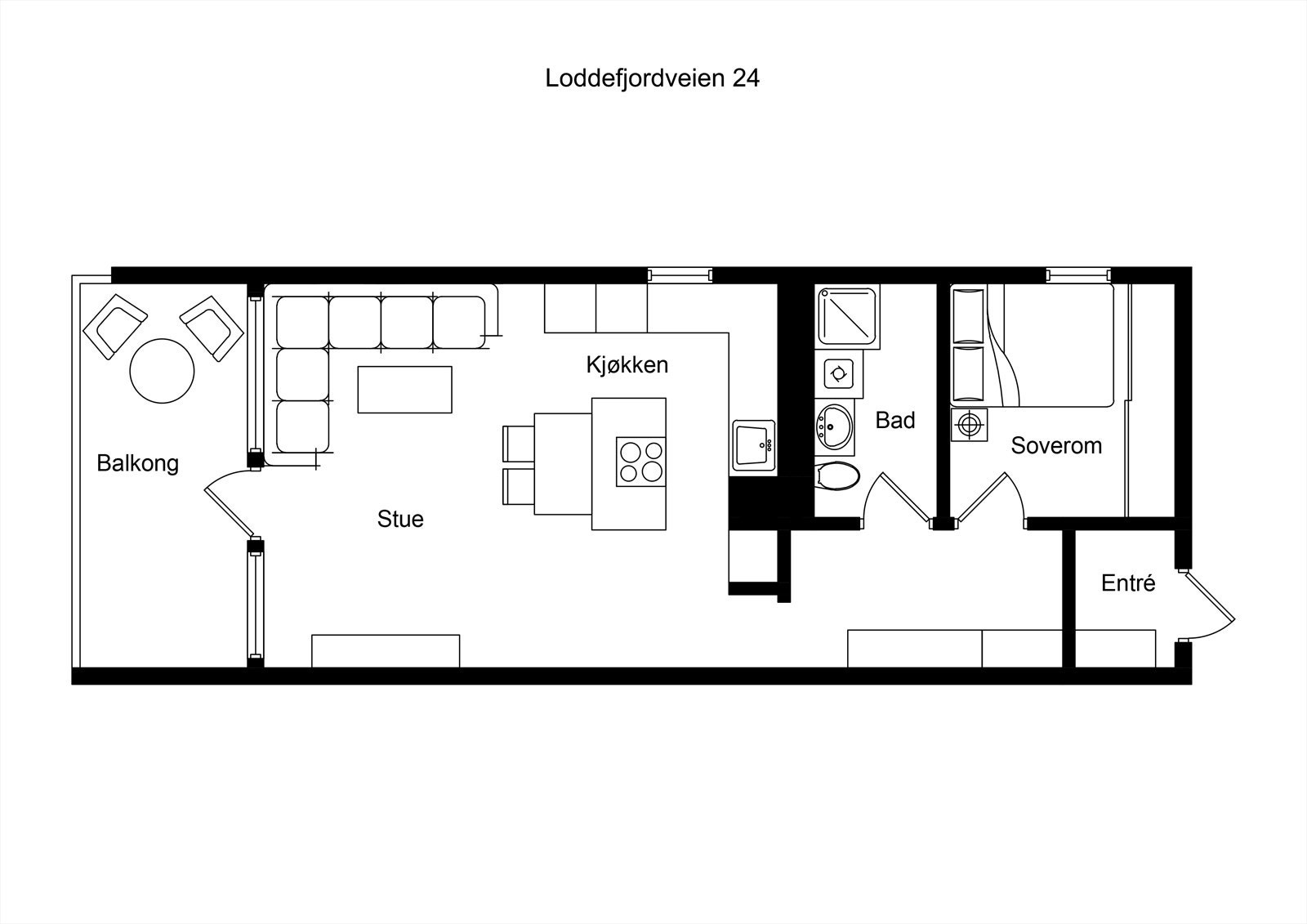 Planskisse Galleribilde