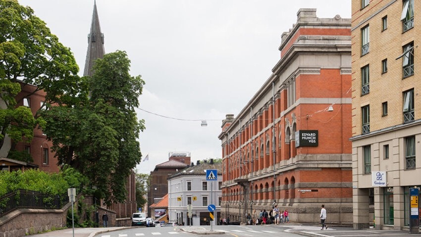 Edvard Munch videregående skole. Galleribilde