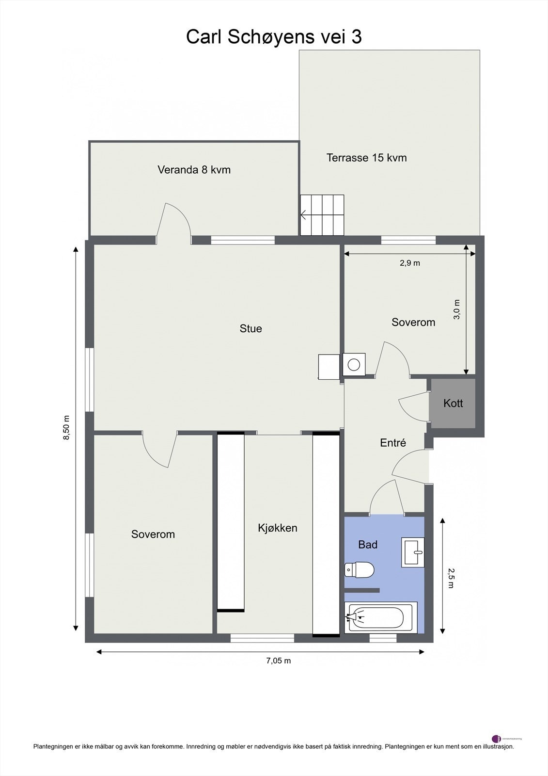 Plantegning 1. etasje. Galleribilde