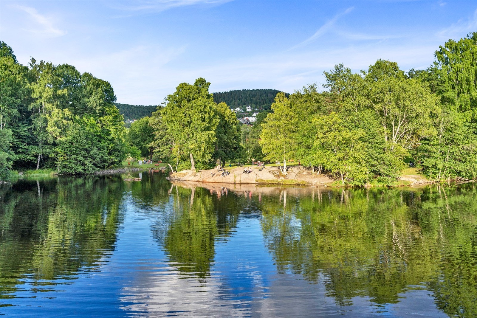 Her bor du i trygge og rolige omgivelser, perfekt for deg som verdsetter natur. Galleribilde