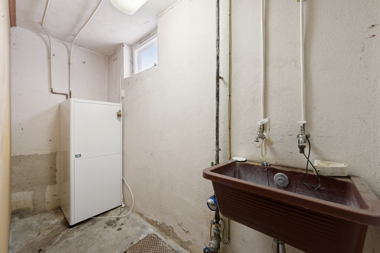 Vaskerom i kjelleretasjen. Galleribilde