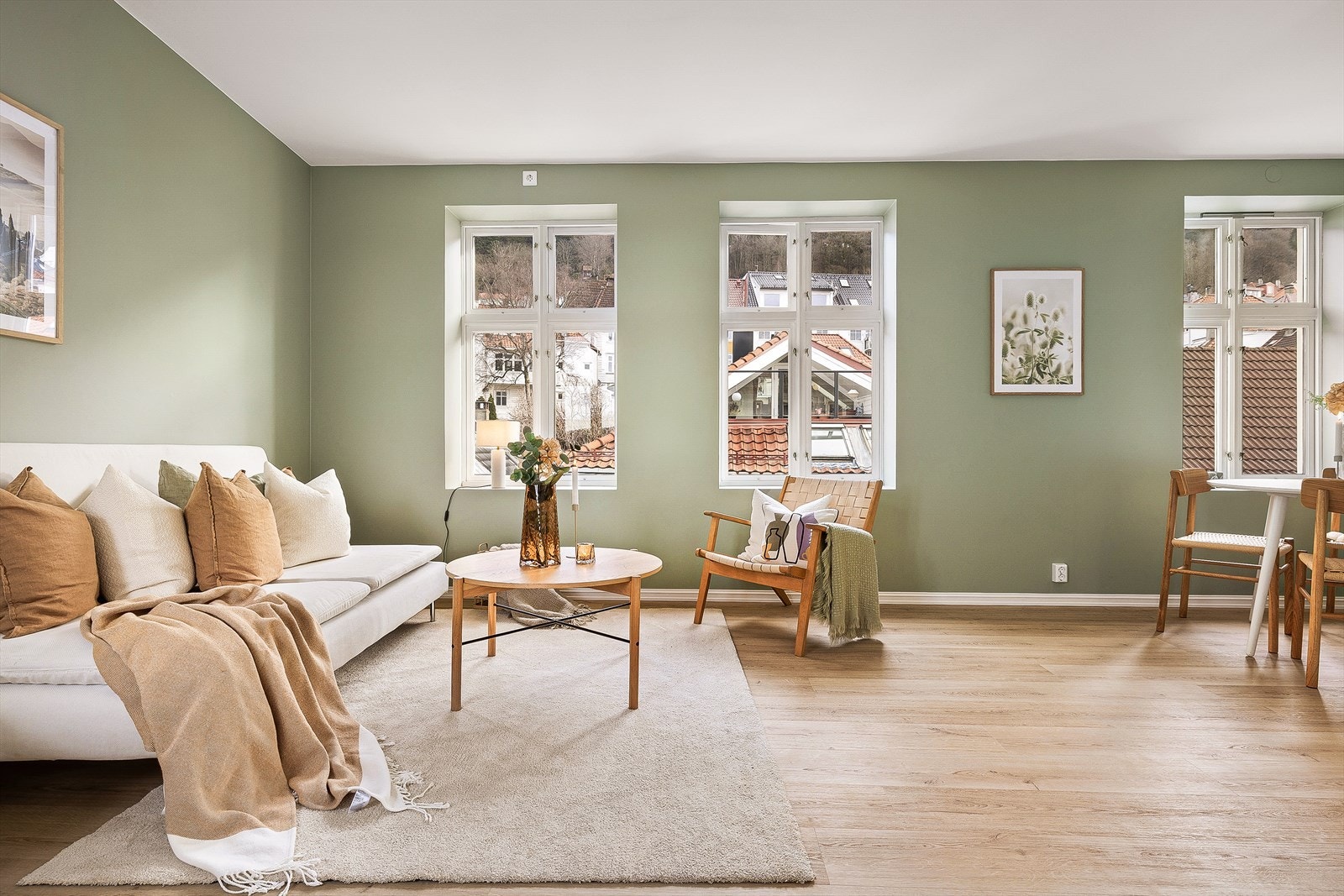 Ser du etter en koselig leilighet med det lille ekstra kan boligjakten nå være over! Galleribilde