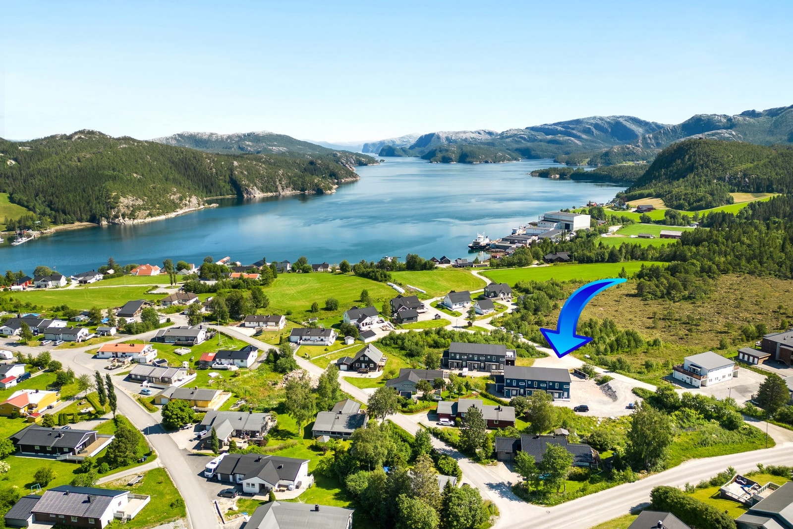 Oversiktsbilde av nærmiljøet Galleribilde