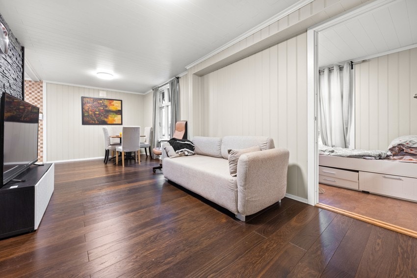 I hovedetasjen er det ett soverom Galleribilde