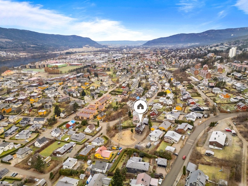 Boligen ligger på Åssiden Galleribilde