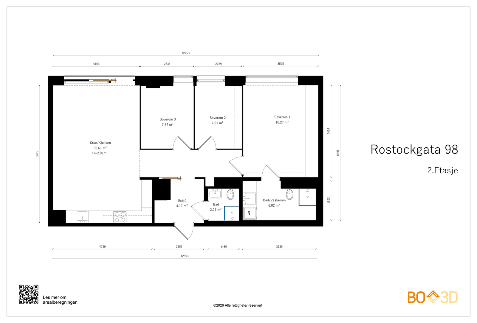 Dagens planløsning. Galleribilde