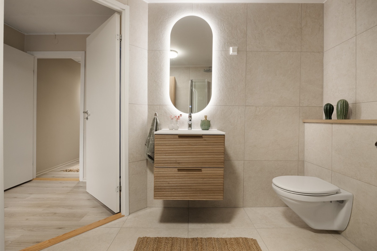 Oppgradert bad ferdigstilt i 2026. Arbeidet er utført av fagfolk og det foreligger dokumentasjon. Galleribilde