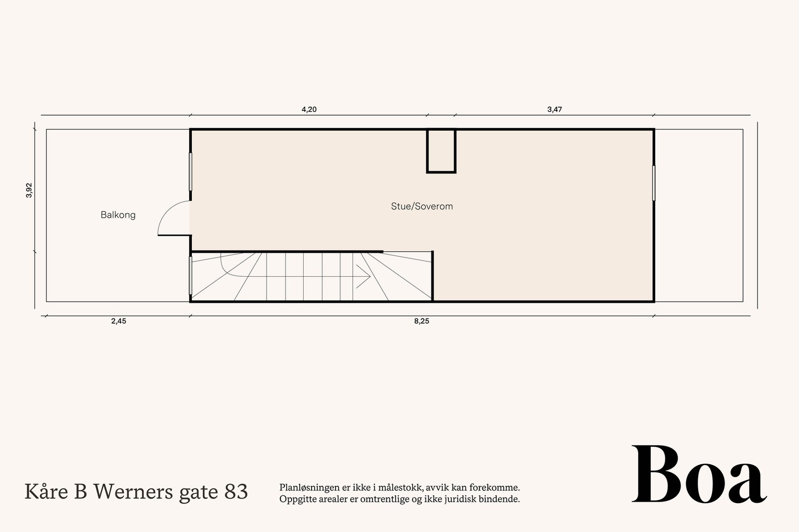 Plantegning - 3 etasje Galleribilde