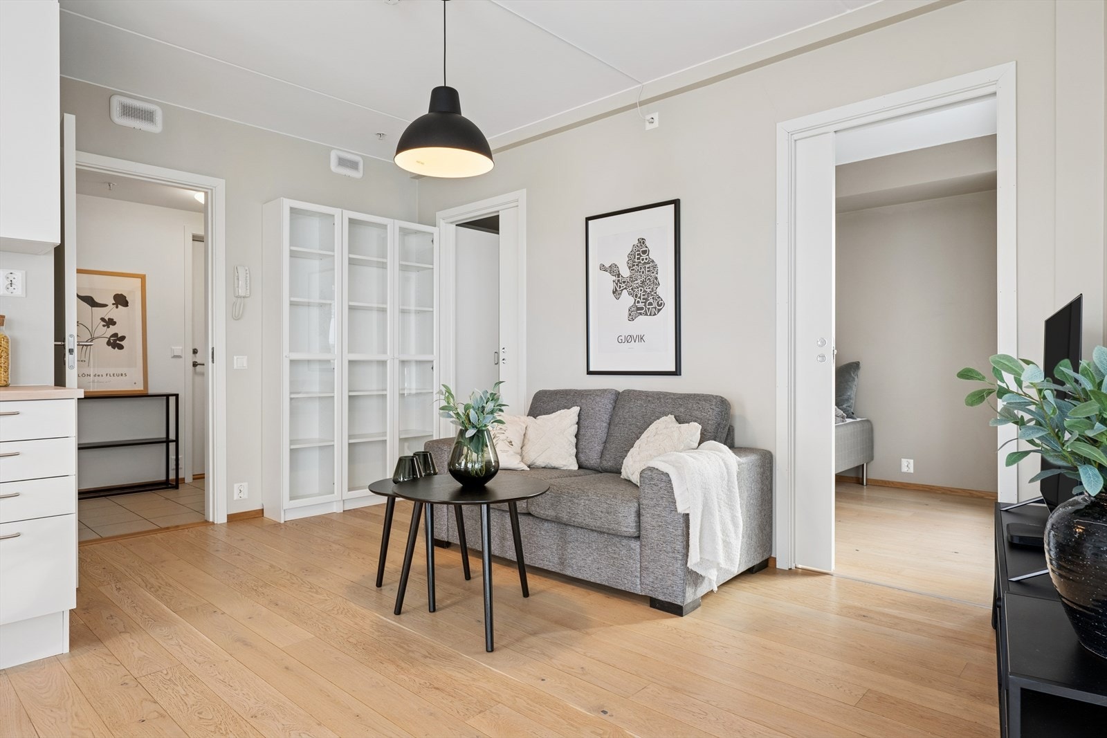 Leiligheten har balansert ventilasjon som gir et sunt og godt inneklima. Galleribilde