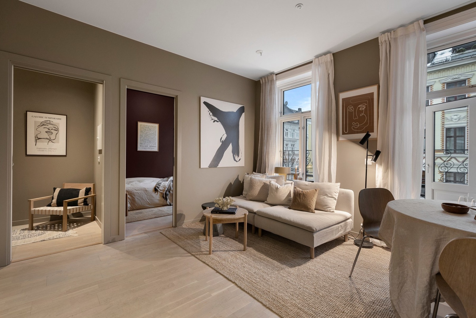 Fra stuen er det også videre adkomst til soverom II. Galleribilde