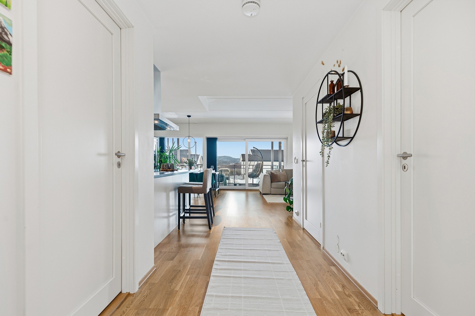 Lys og innbydende entré Galleribilde