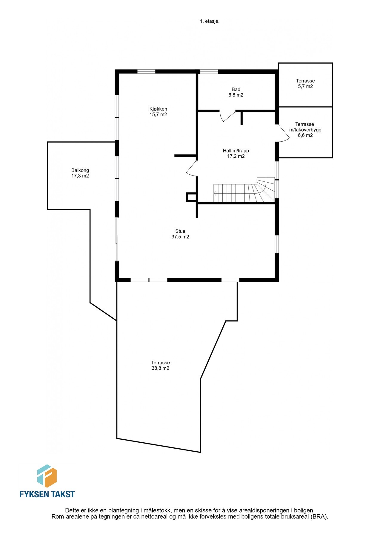 Planskisse. Galleribilde