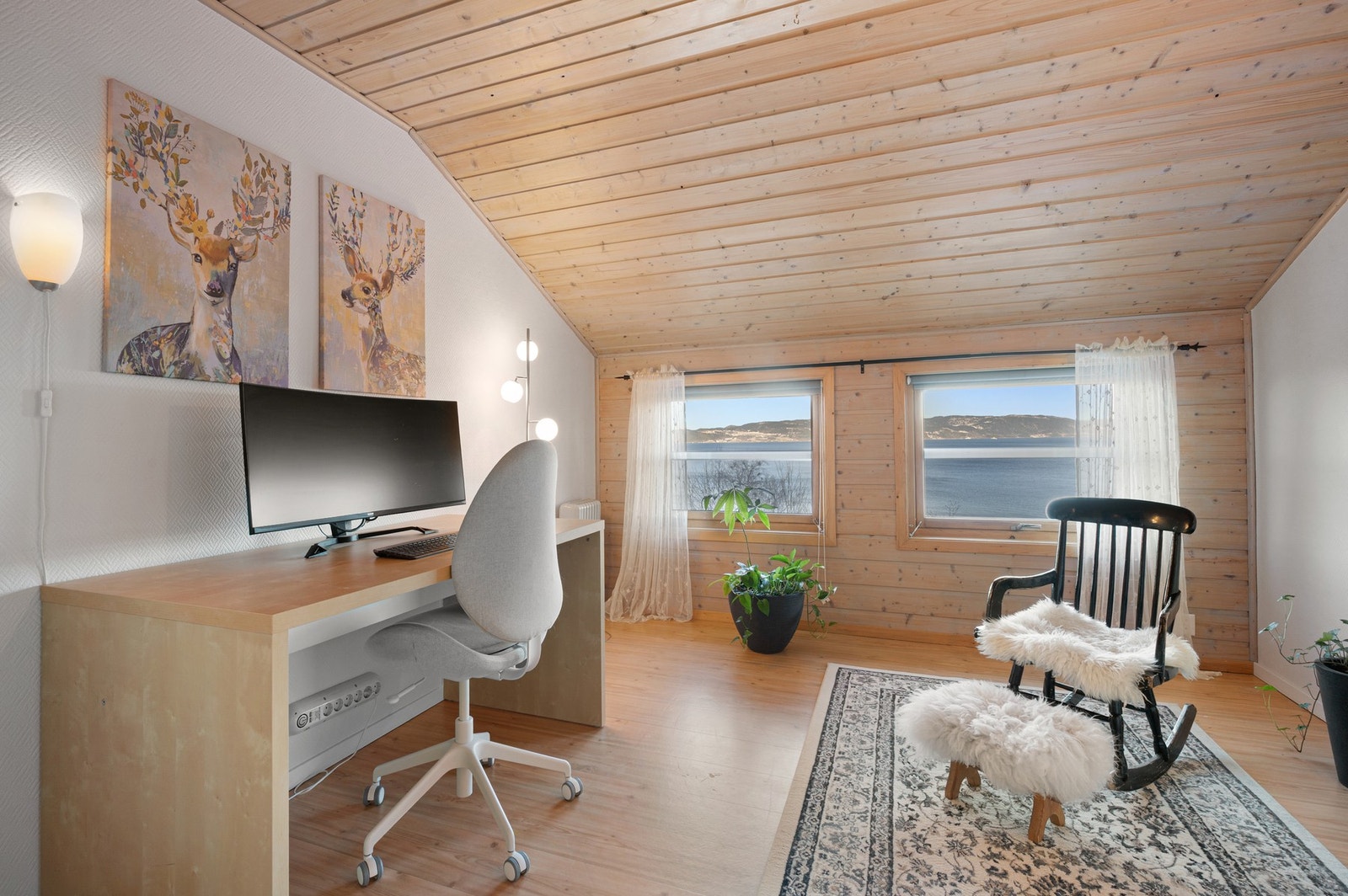 Soverom loftetasje. Galleribilde