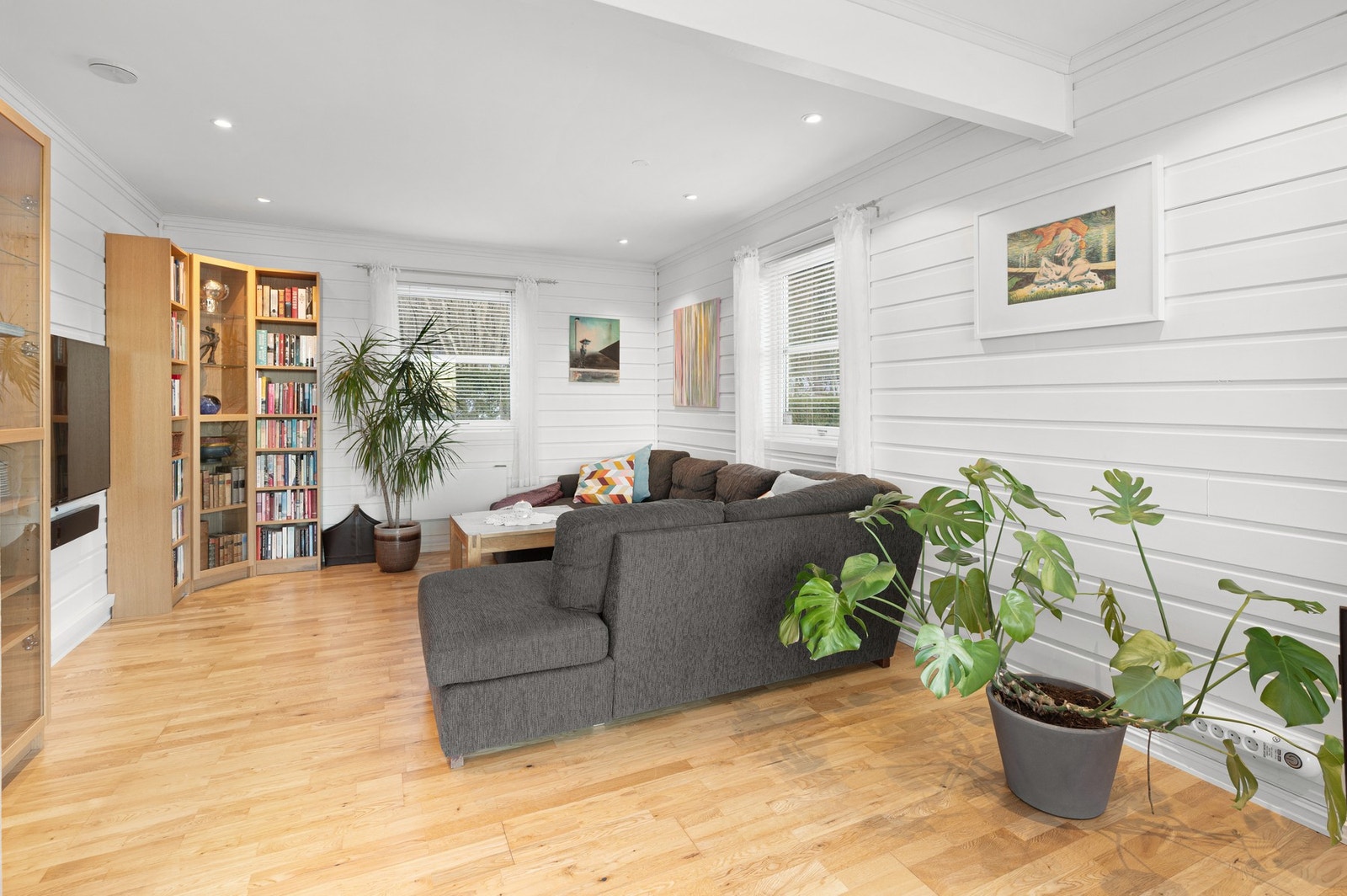 Tv-stue. Galleribilde