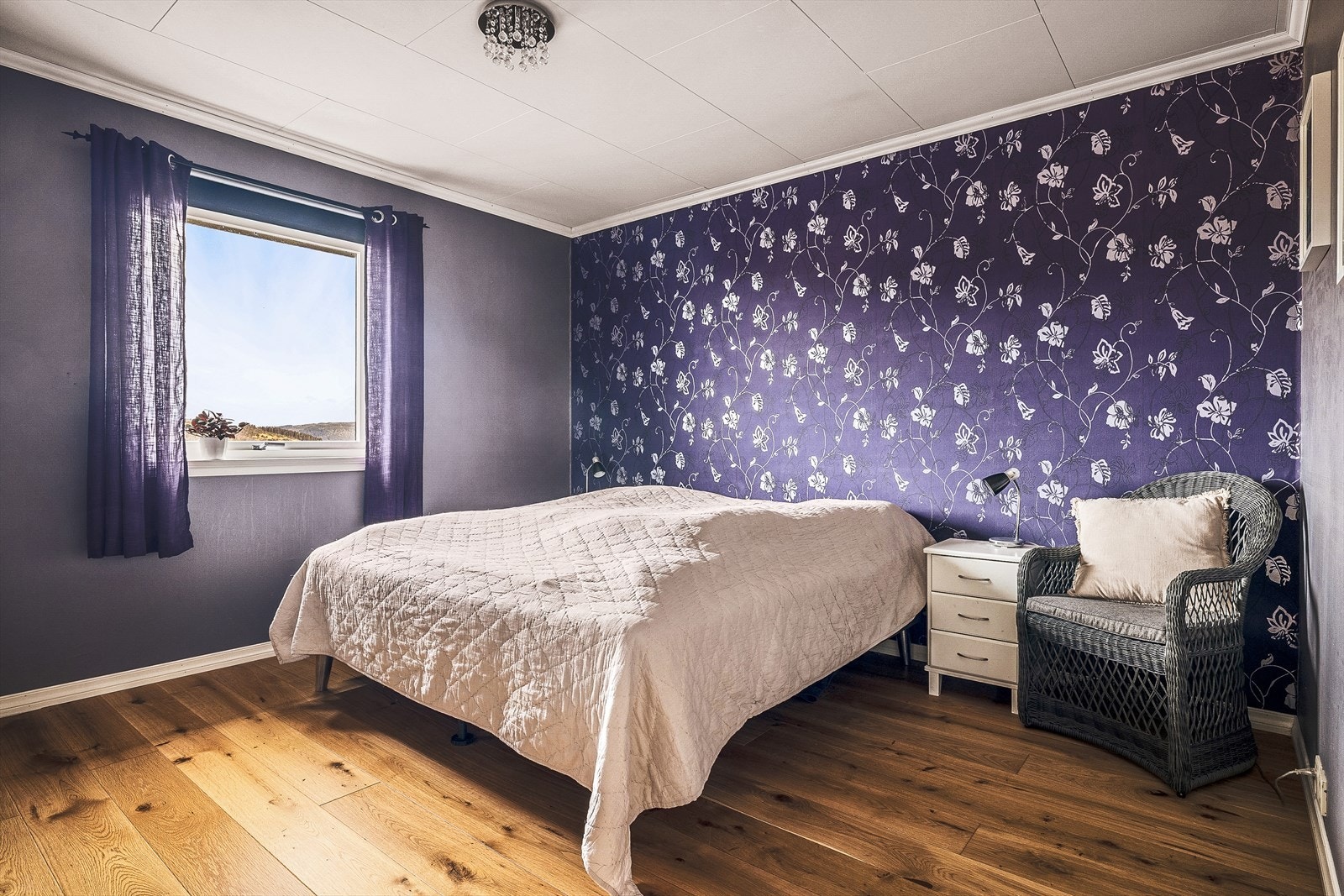 Hovedsoverom i 1. etasje Galleribilde