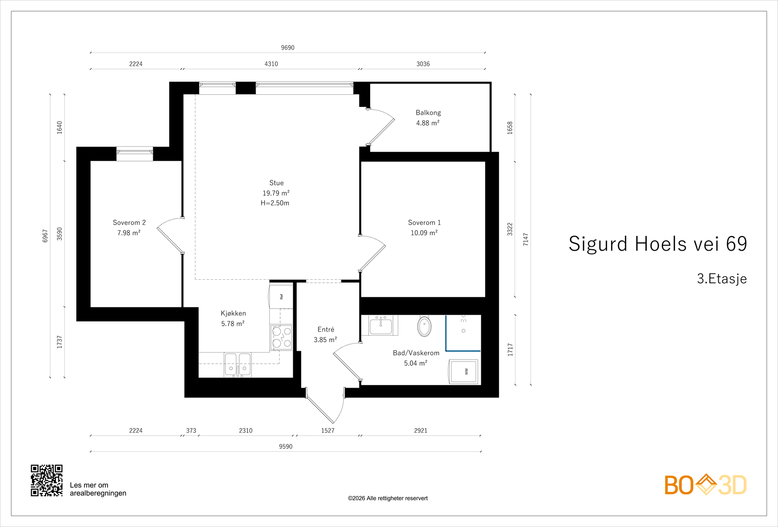 Plantegning. Galleribilde