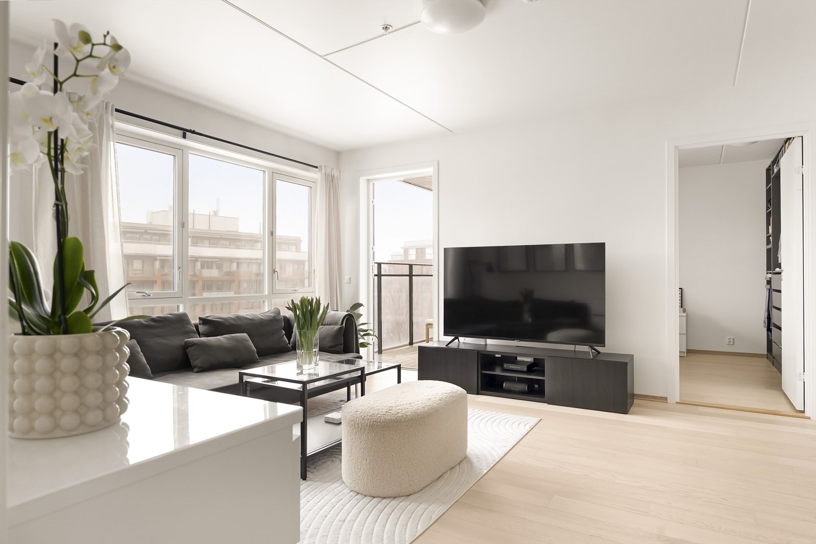 Boligen er utstyrt med et balansert ventilasjonsanlegg fra 2020 som sikrer god luftkvalitet. Galleribilde