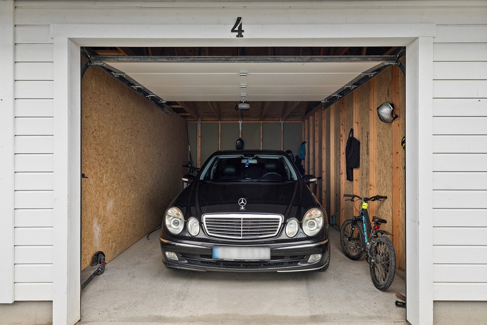 Garasjerekken ble oppført i 2016. Galleribilde