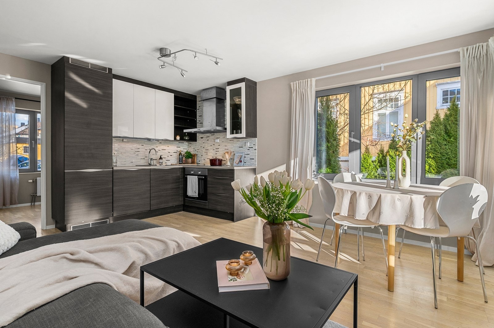 Leiligheten har gjennomgående fått TG0 og TG1 i takstrapporten på samtlige vurderingspunkter. Galleribilde