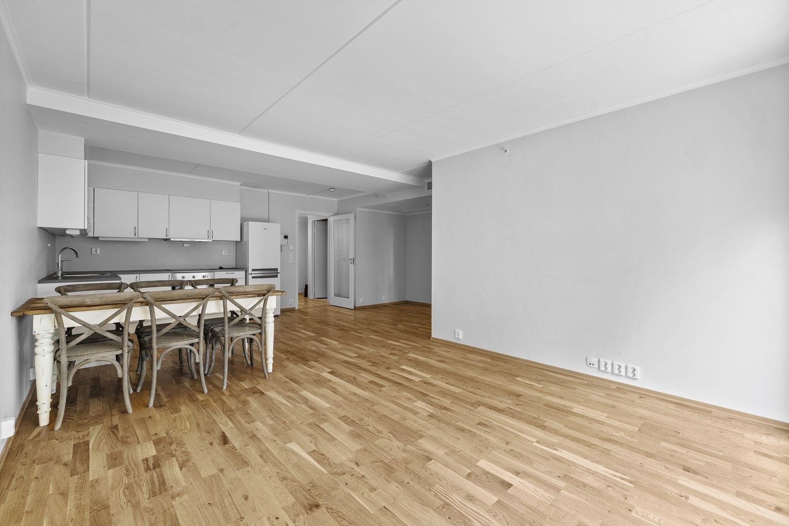 Leiligheten har en praktisk planløsning Galleribilde