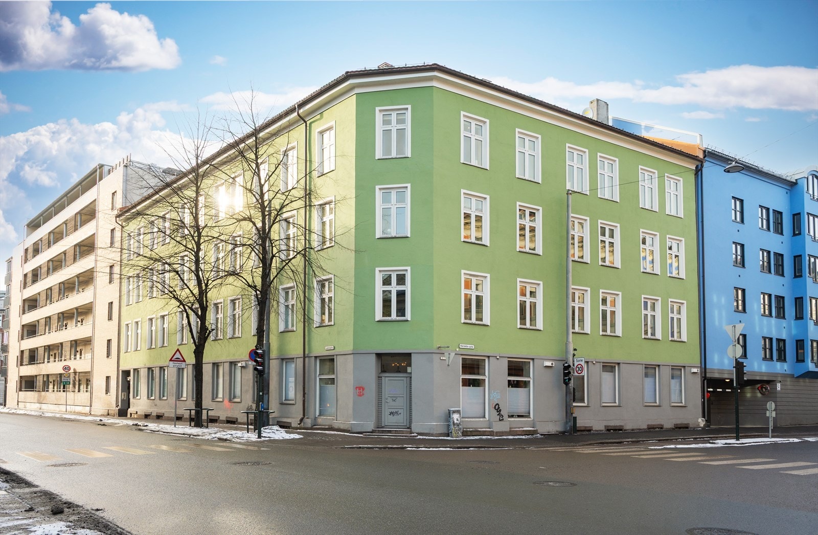 Klassisk bygård fra 1898. Galleribilde