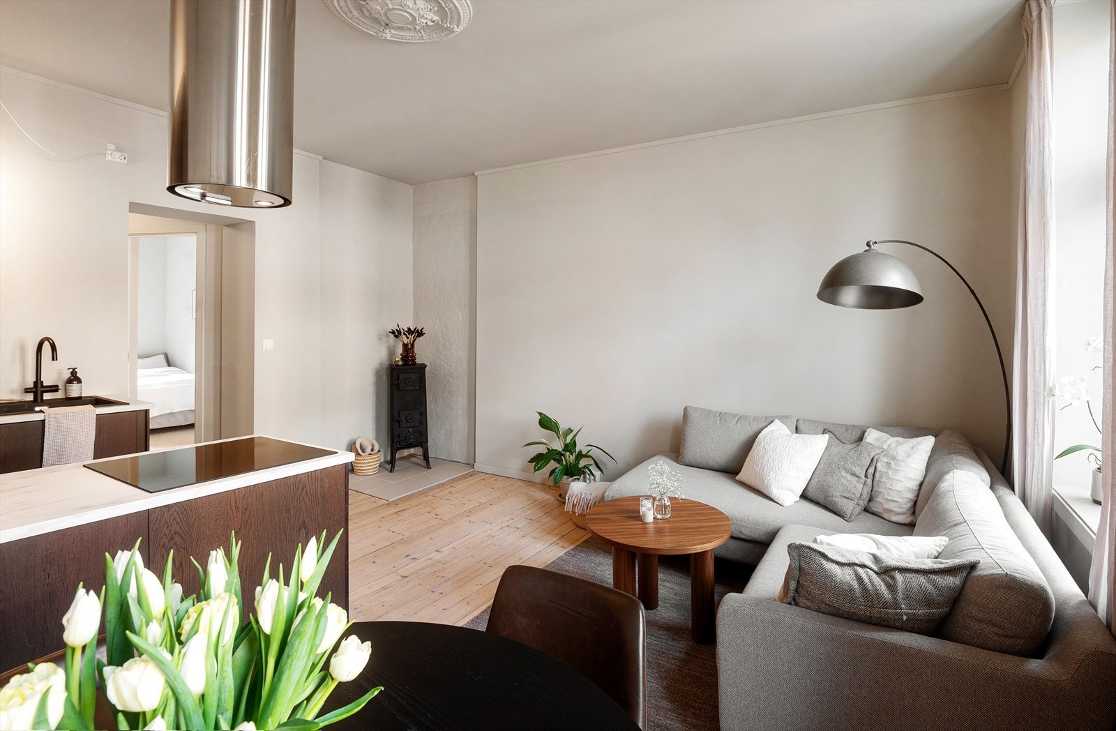 Her er det flere møbleringsmuligheter etter behov. Galleribilde