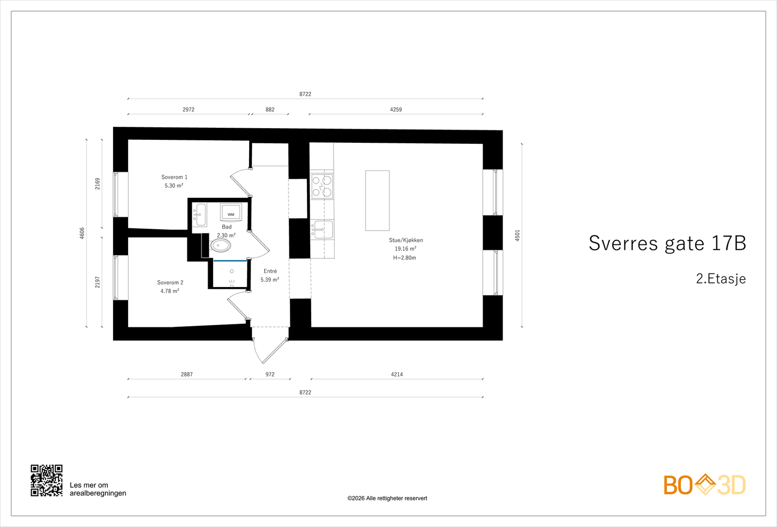 Plantegning. Galleribilde