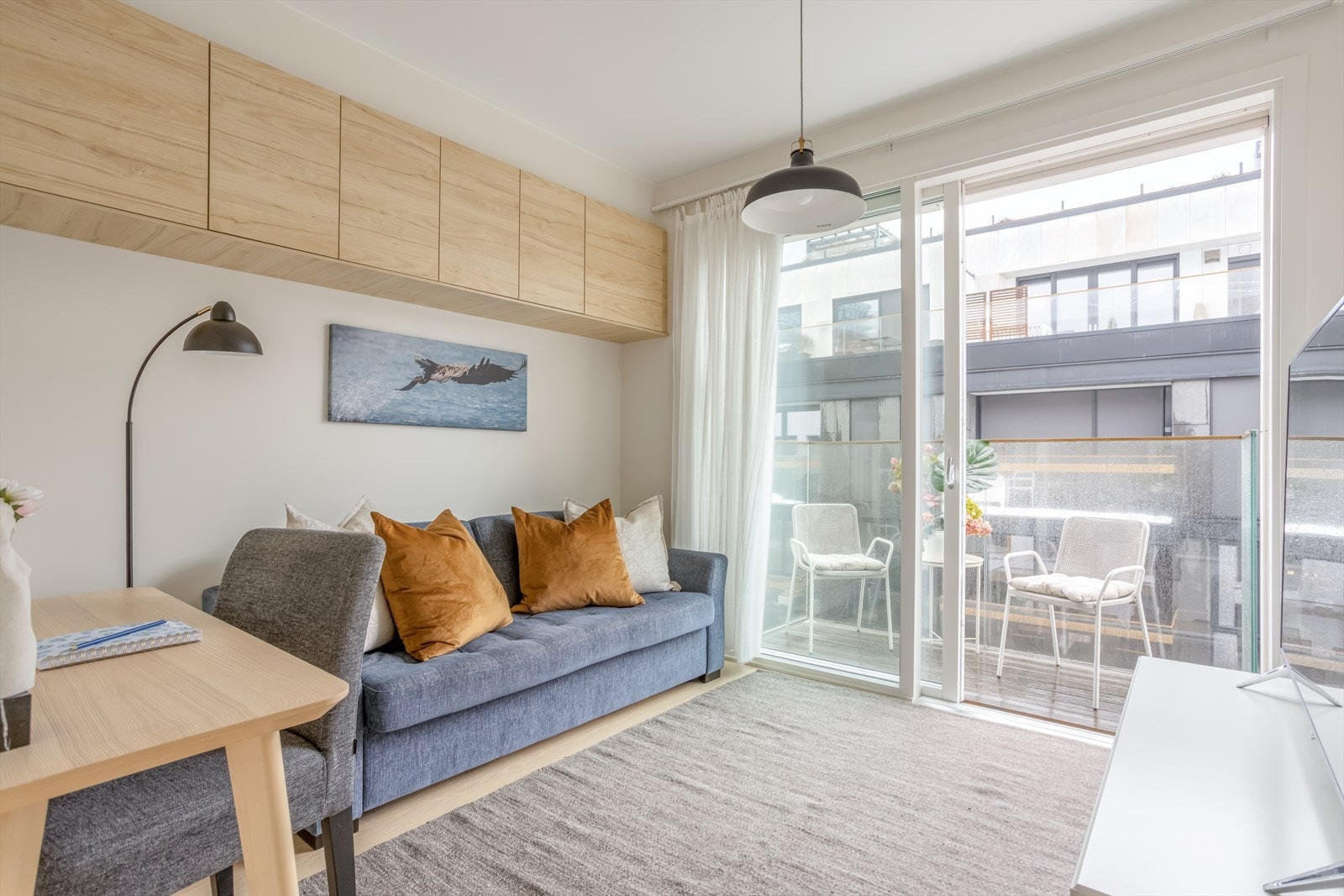 Soverom II - Benyttes i dag som tv stue men kan enkelt møbleres til et romslig soverom Galleribilde