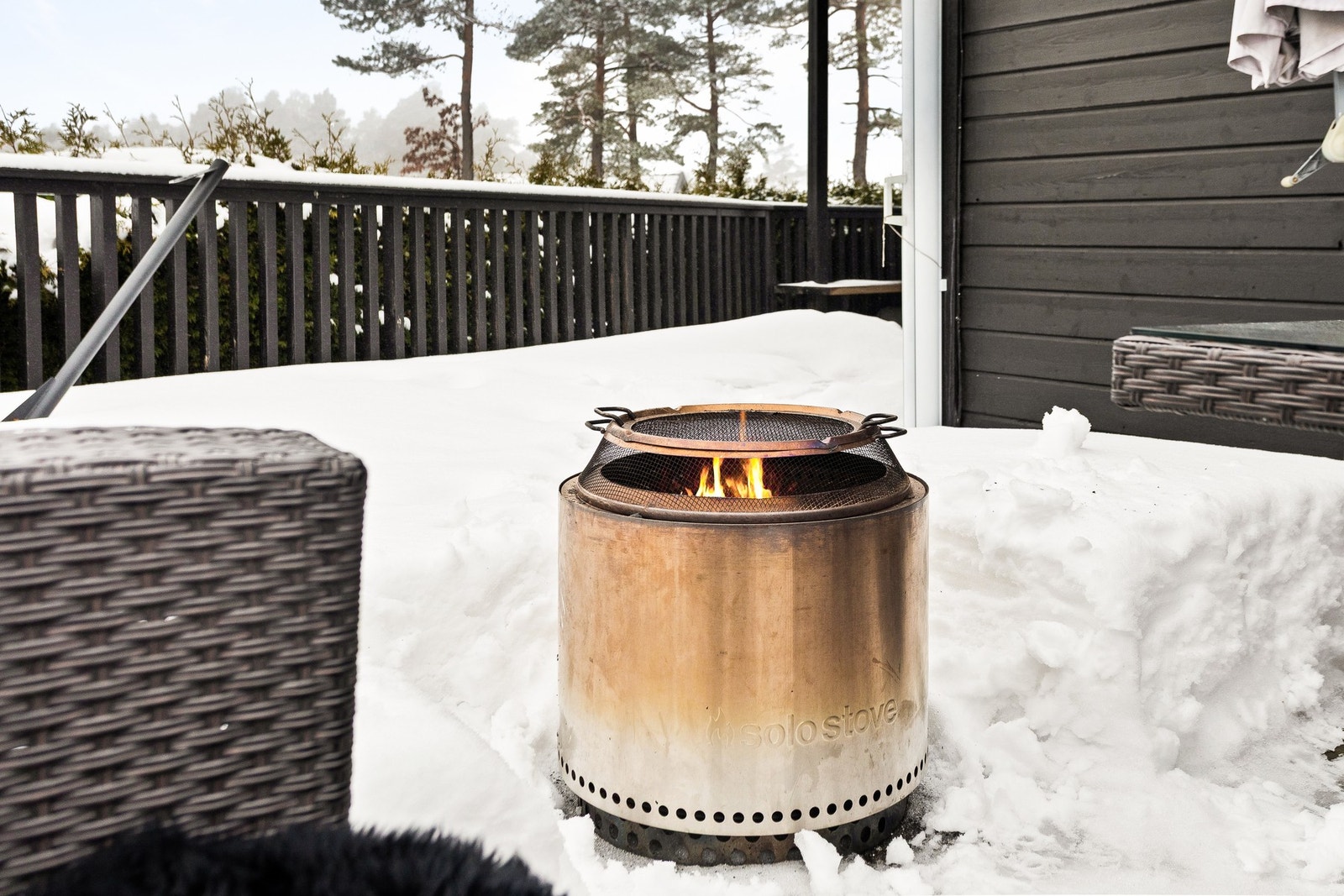 Det er god plass til utemøbler, med et romslig terrasseareal på totalt 75 m². Galleribilde