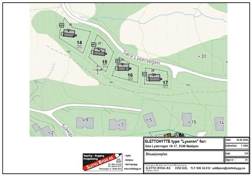 Situasjonsplan Galleribilde