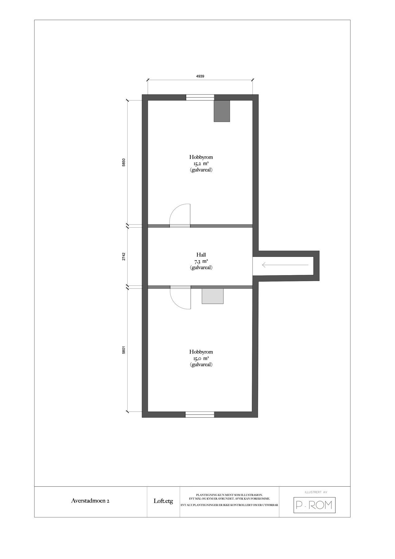 Loftsetasje Galleribilde