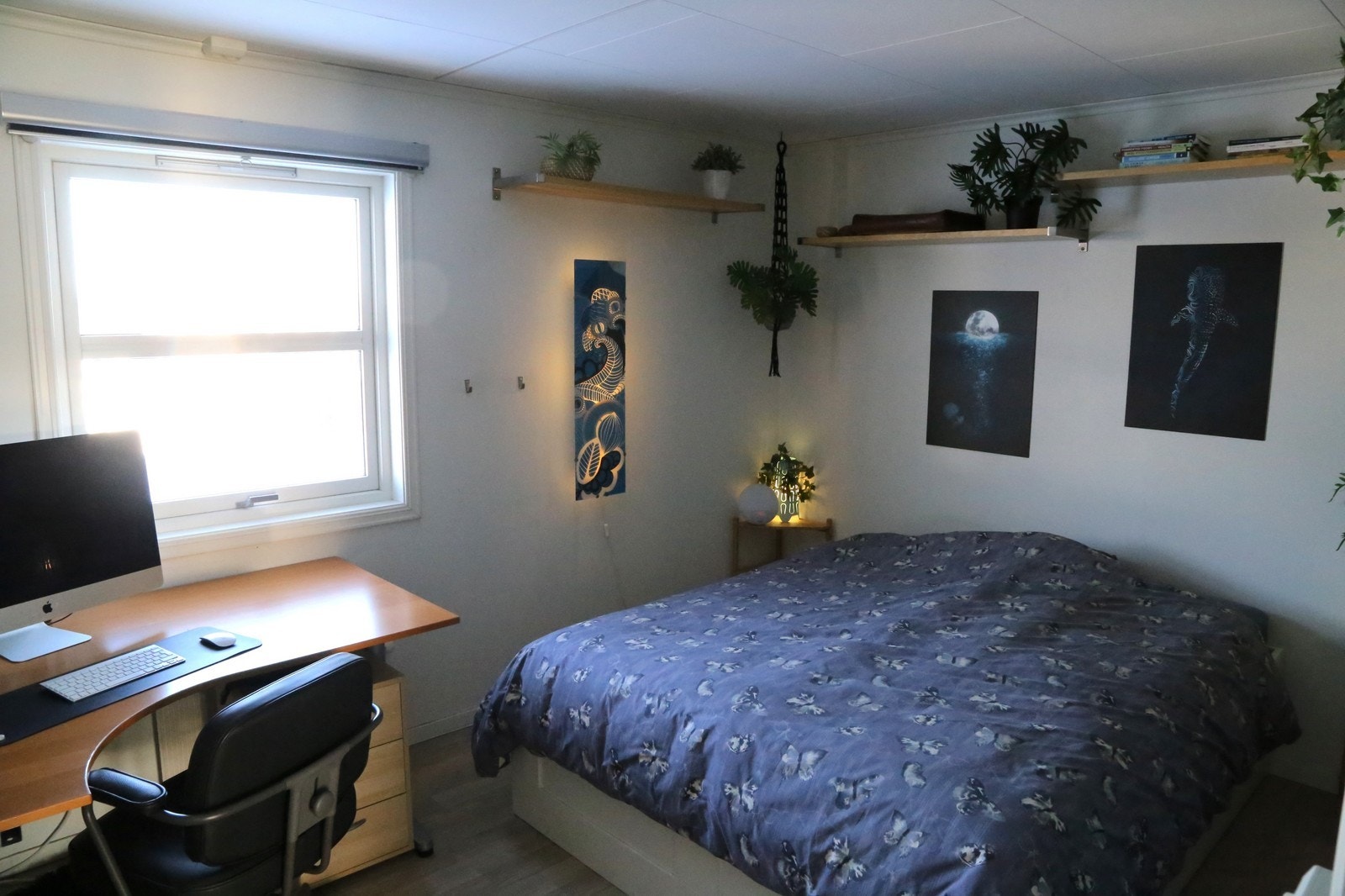 Soverommet i hovedplanet måler 11,5 kvm og har inngang til bod/garderobe. Galleribilde