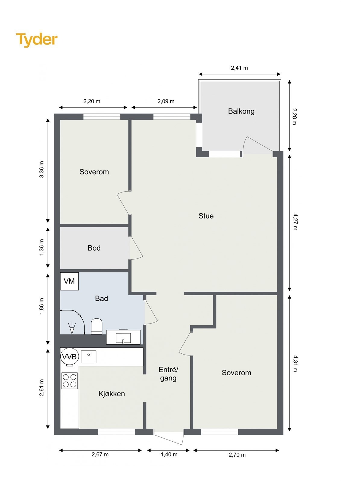 Plantegning. Galleribilde