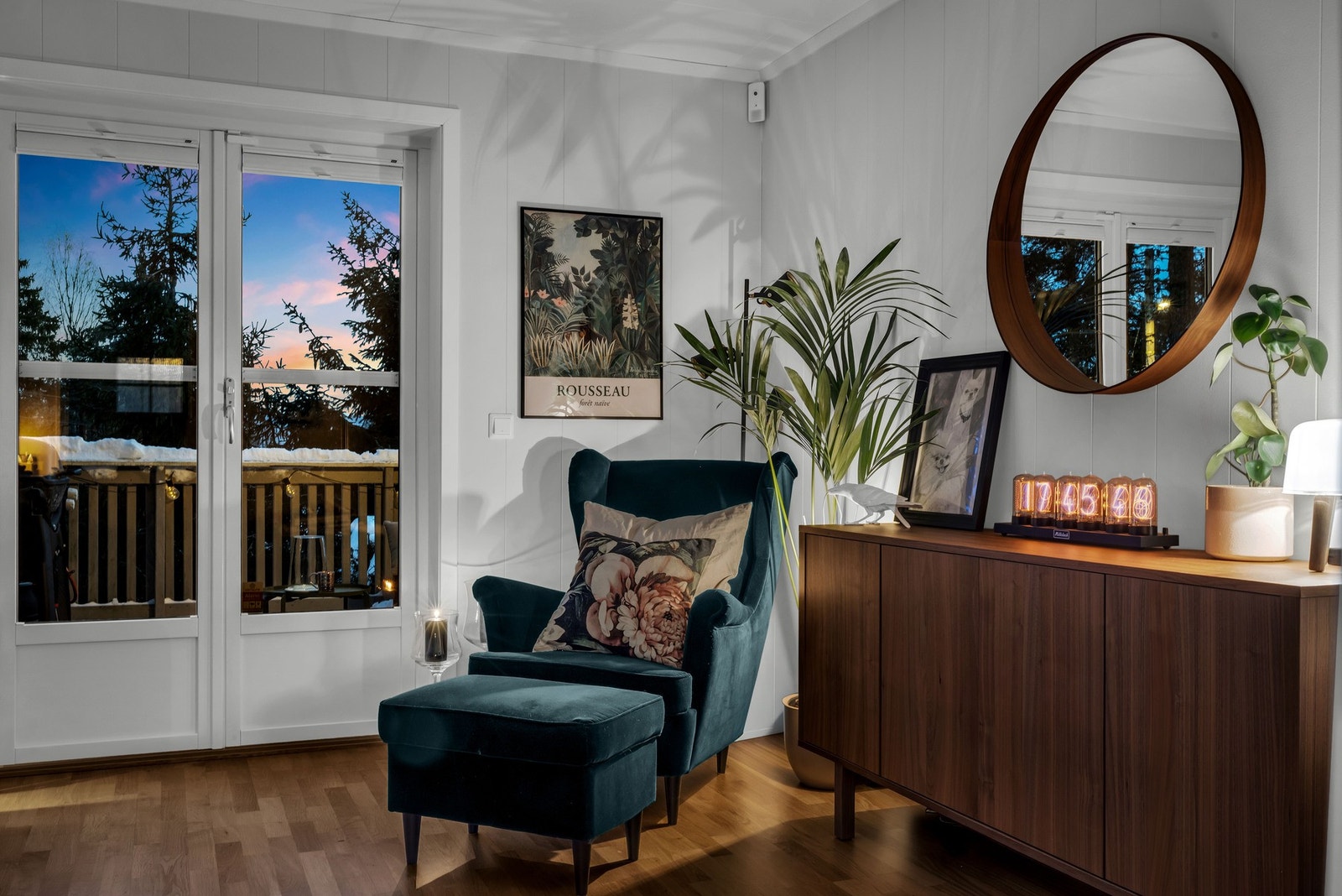 Koselig sittekrok, perfekt for å lese en god bok. Galleribilde