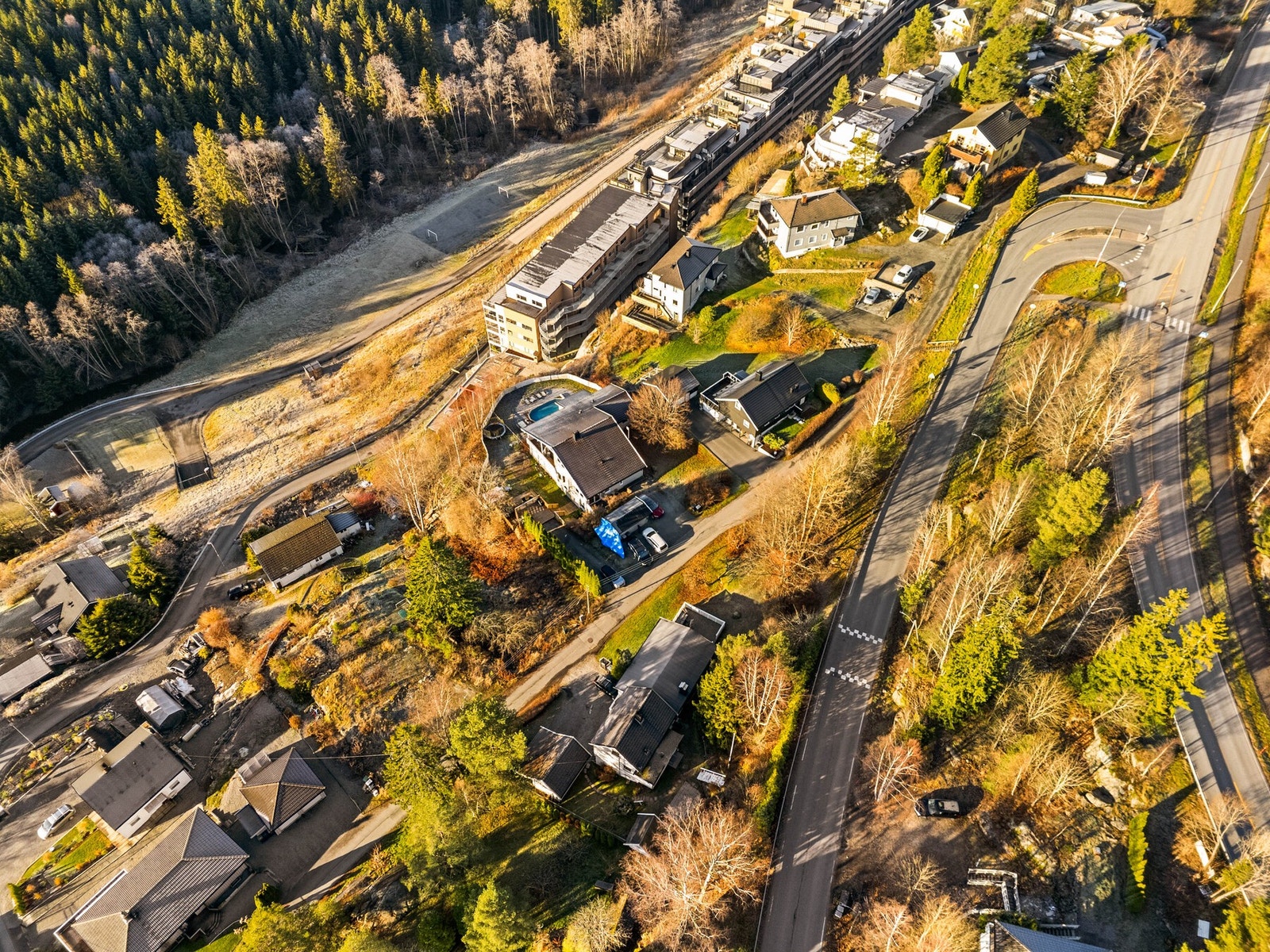 Huset ligger med kort vei til turområder. Galleribilde