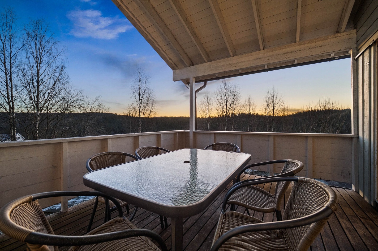 Herlige solnedganger. Galleribilde