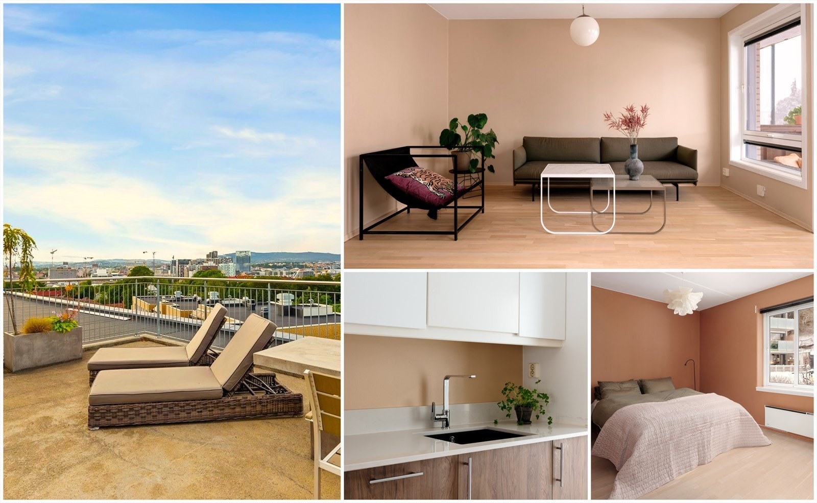 Velkommen til Ekebergveien 5E! Her bor du i en rolig, tilbaketrukket gate i "nye" Gamlebyen ved foten av Ekebergskrenten, og med få minutters gange til Bjørvika! Fotograf: Magnus Bjørnerud Galleribilde