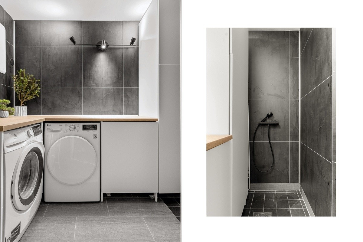 Vaskerom. Galleribilde