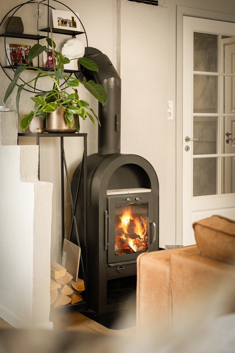 Peis i stue Galleribilde