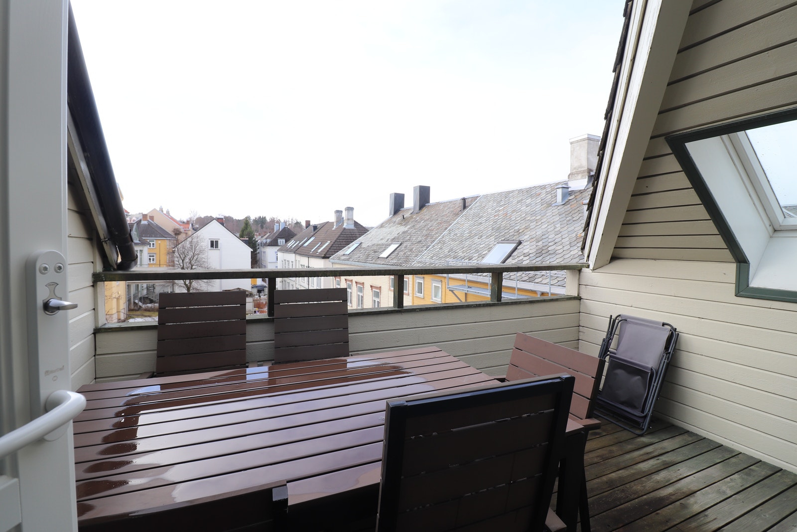 Stor terrasse Galleribilde