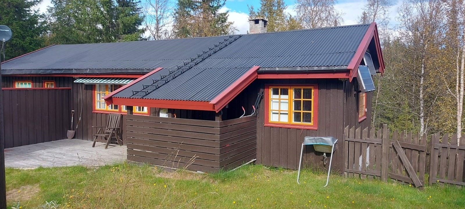 Her finner man mange hyggelige uteplasser hvor en kan sitte lunt, usjenert og nyte flotte dager! Galleribilde