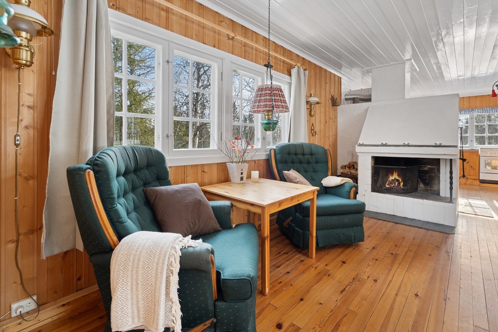 Lun og effektiv peisovn. Galleribilde