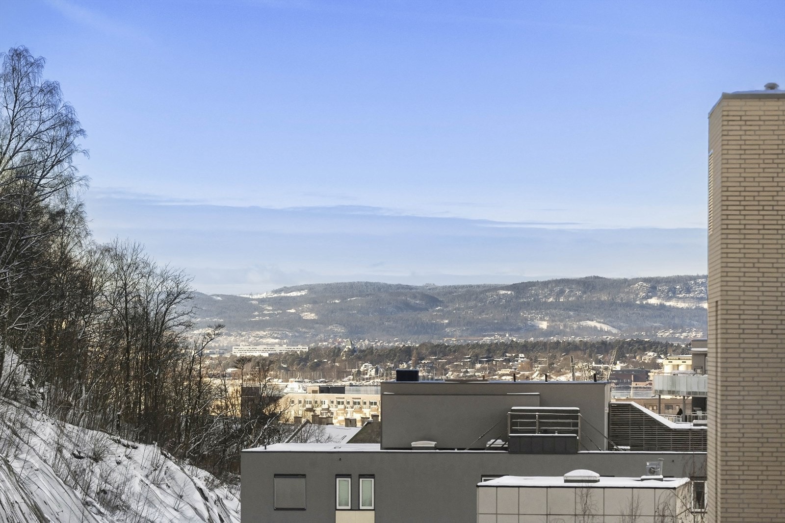 Utsikten fra balkongen. Galleribilde