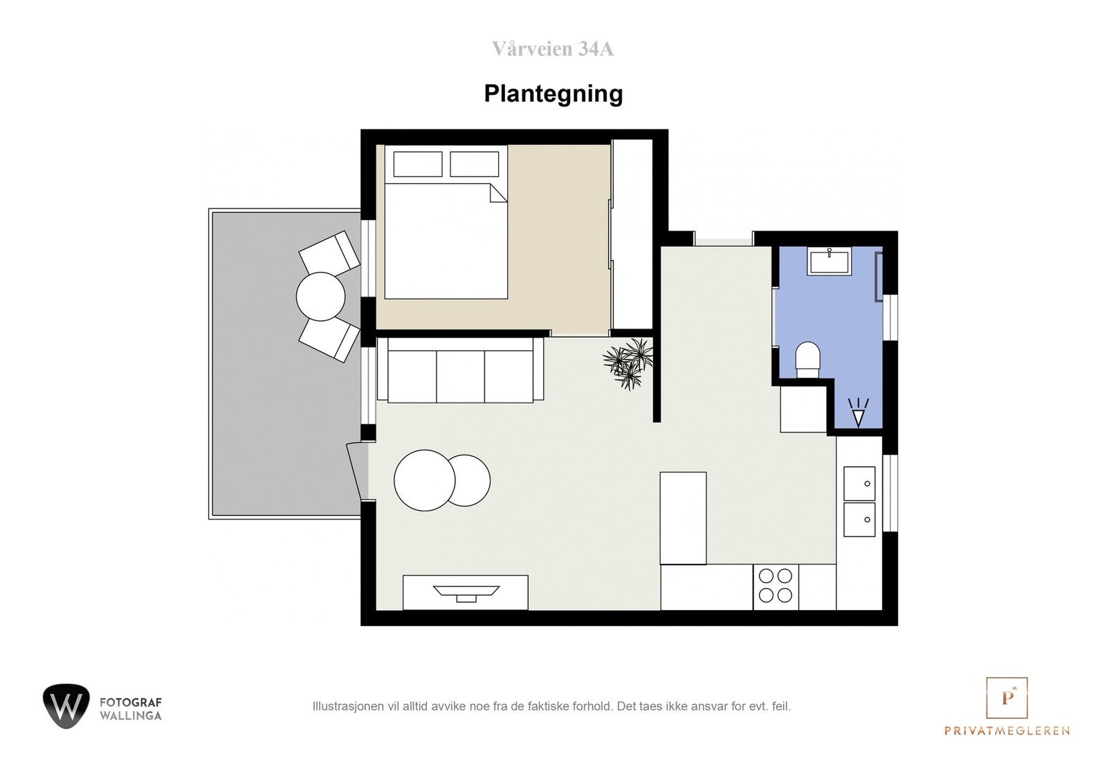 Plantegning. Galleribilde